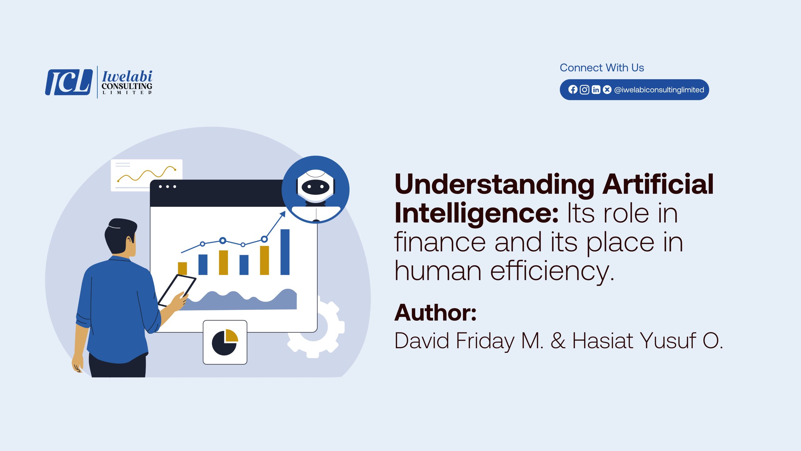 UNDERSTANDING ARTIFICIAL INTELLIGENCE: ITS ROLE IN FINANCE AND ITS PLACE IN HUMAN EFFICIENCY